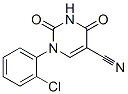 1-(2-Chlorophenyl)-2,4-dioxo-1,2,3,4-tetrahydropyrimidine-5-carbonitrile Structure,75838-07-2Structure