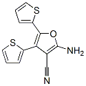 2-氨基-4,5-二-噻吩-2-呋喃-3-甲腈结构式_75861-31-3结构式