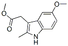 1H-Indole-3-acetic acid, 5-methoxy-2-methyl-, methyl ester Structure,7588-36-5Structure