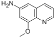 6-氨基-8-甲氧基喹啉结构式_75959-08-9结构式