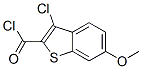3-氯-6-甲氧基-1-苯并噻吩-2-羰酰氯结构式_75998-29-7结构式