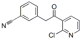 2-氯-3-[2-(3-氰基苯基)-1-氧基乙基]吡啶结构式_760193-01-9结构式