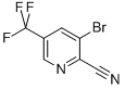 3-溴-5-三氟甲基-2-吡啶甲腈结构式_760207-85-0结构式