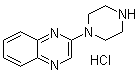 2-哌嗪-1-基-喹噁啉盐酸盐结构式_76052-62-5结构式