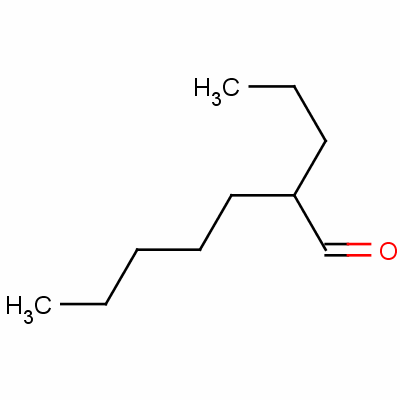 2-丙基庚醛结构式_76058-49-6结构式
