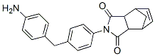 N-[4-(4-氨基苯甲基)苯基]-5-降冰片烯-2,3-二甲酰亚胺结构式_76079-45-3结构式