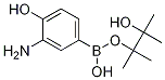 3-氨基-4-羟基苯硼酸频那醇酯结构式_760990-10-1结构式