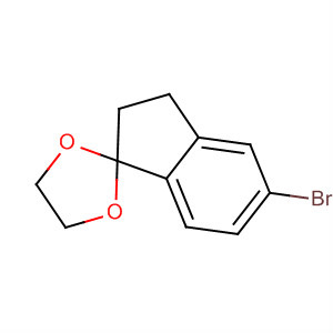 5-溴-茚满-1-酮-1,2-乙二醇缩酮结构式_760995-51-5结构式