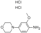 2-甲氧基-4-(4-吗啉)苯胺双盐酸盐结构式_761441-21-8结构式