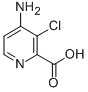 4-氨基-3-氯-吡啶-2-羧酸结构式_76165-18-9结构式
