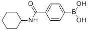 4-(Cyclohexylaminocarbonyl)phenylboronic acid Structure,762262-07-7Structure