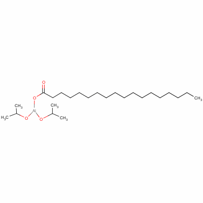Diisopropoxyaluminium stearete Structure,7630-84-4Structure