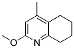 (9CI)-5,6,7,8-四氢-2-甲氧基-4-甲基喹啉结构式_764667-25-6结构式