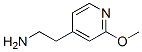 2-甲氧基-(9ci)-4-吡啶乙胺结构式_764708-27-2结构式