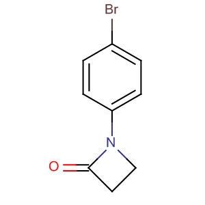 1-(4-Bromophenyl)azetidin-2-one Structure,7661-25-8Structure