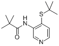 N-(4-tert-butylsulfanylpyridin-3-yl)-2,2-dimethylpropionamide Structure,766557-58-8Structure