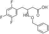 (R)-3-(Benzyloxyamino)-4-(2,4,5-trifluorophenyl)butanoic acid Structure,767352-29-4Structure