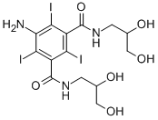 5-氨基-2,4,6-三碘-N,N’-双(2,3-二羟基丙基)-1,3-苯二甲酰胺结构式_76801-93-9结构式