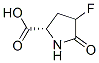 (7ci,8ci,9ci)-4-氟-5-氧代-脯氨酸结构式_7682-57-7结构式
