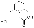 (2,6-二甲基哌啶-1-基)乙酸盐酸盐结构式_768385-33-7结构式