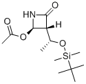 (3S,4R)-4-Acetoxy-3-[(R)-1-(tert-butyldimethylsilyloxy)ethyl]azetidin-2-one Structure,76855-69-1Structure
