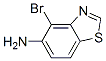 Benzothiazole, 5-amino-4-bromo- Structure,769-19-7Structure