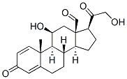 1,4-孕甾二烯-11-beta,18,21-二醇-3,20-二酮结构式_76959-24-5结构式