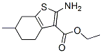 Ethyl 2-amino-6-methyl-4,5,6,7-tetrahydro-1-benzothiophene-3-carboxylate Structure,76981-71-0Structure