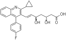 匹伐他汀非対映异构体结构式_769908-13-6结构式