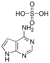 4-氨基-7H-吡咯并[2,3-d]嘧啶酸式硫酸结构式_769951-32-8结构式