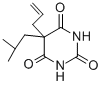 烯丙基丙二酰脲结构式_77-26-9结构式