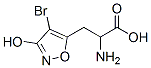 2-氨基-3-(4-溴-3-羟基异噁唑-5-基)丙酸结构式_77006-30-5结构式
