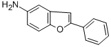 (2-苯基-1-苯并呋喃-5-基)胺结构式_77084-15-2结构式