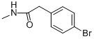 2-(4-Bromophenyl)-N-methylacetamide Structure,7713-76-0Structure