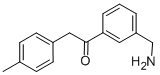 1-(3-氨基甲基-苯基)-2-对甲苯-乙酮结构式_771583-55-2结构式