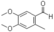 4,5-Dimethoxy-2-methylbenzaldehyde Structure,7721-62-2Structure