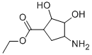 4-氨基-2,3-二羟基-环戊烷羧酸乙酯结构式_772306-58-8结构式