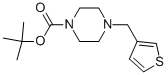4-(3-Thienylmethyl)-1-Piperazinecarboxylic acid 1,1-dimethylethyl ester Structure,77278-71-8Structure
