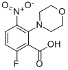 6-Fluoro-2-(4-morpholinyl)-3-nitrobenzoic acid Structure,773100-62-2Structure