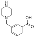 3-(1-哌嗪甲基)苯甲酸结构式_773109-07-2结构式