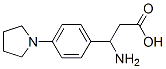 3-氨基-3-[4-(1-吡咯烷)-苯基]-丙酸结构式_773119-89-4结构式