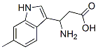3-氨基-3-(6-甲基-3-吲哚)-丙酸结构式_773119-95-2结构式