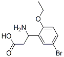 3-氨基-3-(5-溴-2-乙氧基苯基)-丙酸结构式_773122-65-9结构式