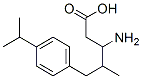 3-氨基-4-(4-异丙基苄基)-戊酸结构式_773122-75-1结构式