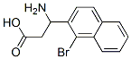 3-氨基-3-(1-溴-2-萘)-丙酸结构式_773122-90-0结构式