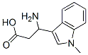 3-氨基-3-(1-甲基-3-吲哚)-丙酸结构式_773124-24-6结构式