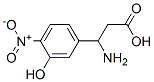 3-氨基-3-(3-羟基-4-硝基苯基)-丙酸结构式_773125-11-4结构式