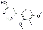 3-氨基-3-(2,4-甲氧基-3-甲基苯基)-丙酸结构式_773125-17-0结构式