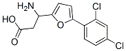 3-氨基-3-[5-(2,4-二氯苯基)-2-呋喃]-丙酸结构式_773125-55-6结构式