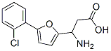 3-氨基-3-[5-(2-氯苯基)-2-呋喃]-丙酸结构式_773125-64-7结构式